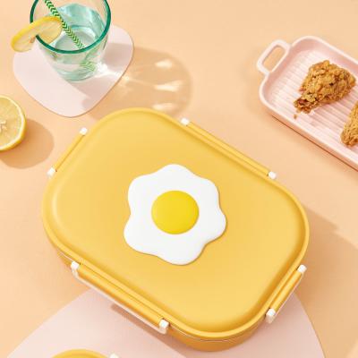 China Freshness Preservation Food Grade 304 Stainless Steel Lunch Box Rectangular Student Lunch Box With Lid for sale