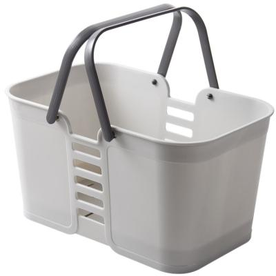 China Viable Wholesale Portable Bath Basket Wash Small Snack Fruit Vegetable Storage Basket for sale