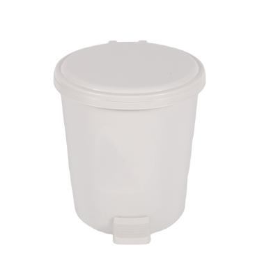 China Wholesale New Sustainable Factory Single Foot Green Trash Can Large Capacity Trash Can for sale