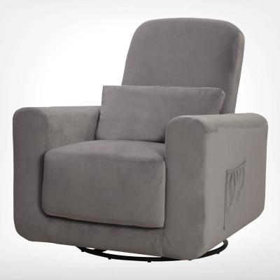 China Recliner HDARAY Popular Luxury Brown Technology Fabric Electric Lift Massage Sofa Recliner Chair for sale