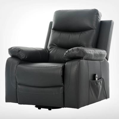 China Recliner HDARAY Lumbar Heating Vibrating Massage Lift Power Recliner Chair Recliner Sofa for sale