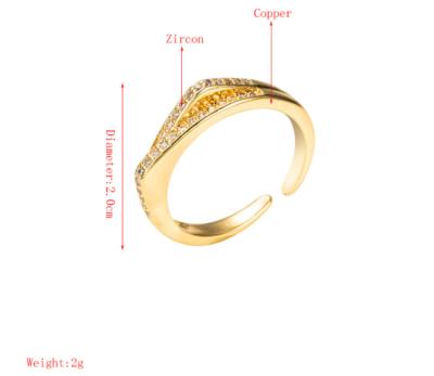 China Other Diverse Factory Making Classic Channel Setting Gold Chunky Rings Jewelry Women for sale