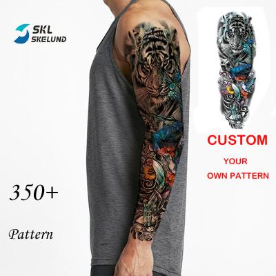 China Custom Extra Large Temporary Extended Arm Fake Tattoos Waterproof Temporary Tattoo Stickers Half Arm Tattoo Stickers For Men And Women for sale