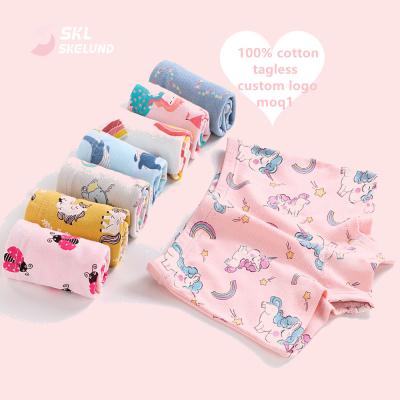 China OEM Odm Cheap Girls Underwear Kids Girls Trunks Kids Panties Cotton Kid Underwear For Girl SKL-H370 for sale