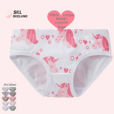 China Wholesale High Quality 100% Children's Underwear Unicorn Girls Panties Kids Underwear Cotton Children's Underwear for Girls SKL-DC058 for sale