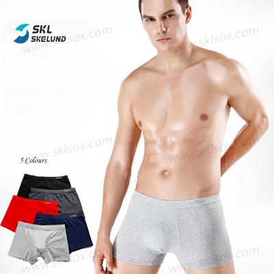 China Wholesale Antibacterial Plus Size Custom Design Boxers Briefs Para Hombre Printed Breathable Mid Waist Mens Underwear Cotton Boxer Hombre for sale