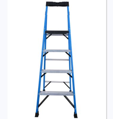 China Folding Ladders Factory Supply 4 Step Ladder Aluminum Folding Ladder With Platform for sale