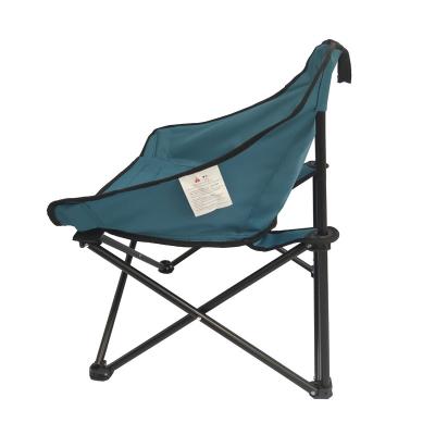 China 2022 Customs Steel Frame Outdoor Folding Camping Folding Chair Beach Foldable Chair Modern Foldable Travel Seat Small Size for sale