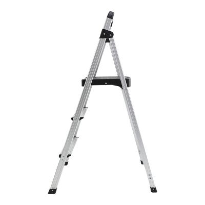 China Folding Ladders 3 Folding Step Ladders Pool Attic Aluminum Household Fiberglass Folding Aluminum Step Ladder For Sale for sale