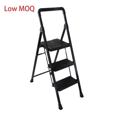 China Folding Ladders Household Iron Step Ladder for Warehouse Iron-Ladder for sale