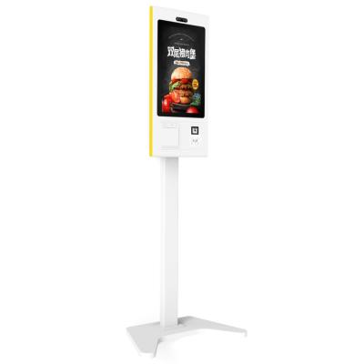 China Built-in Printer 21.5 Inch Self-Service Kiosk for Interactive Ordering in Restaurant for sale