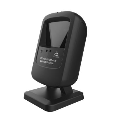 China QR Handsfree Code Reader Auto Scan 2D Code Scanning Omni-directional Platform Barcode Scanner for sale