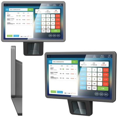 China Capacitive Touch Android POS With Built-in Laser Scanner For Supermarket Checkout for sale