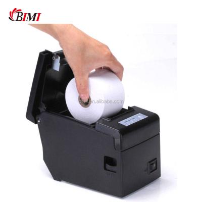 China Compact Bimi 58 mm POS Thermal Receipt Printer with Built-in Adaptor Black and White for sale