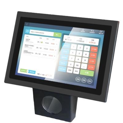 China 10.1inch Touch Screen POS Android/Windows Design Checker for Supermarket Shop Gray for sale