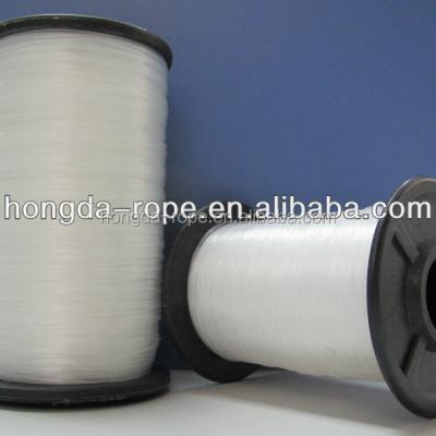 China Small diameter nylon fishing line, crystal fishing twine in spool for sale