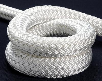 China Water Abrasion Resistant Nylon Braided Line Double Dock Rope In Customized Size For Marine for sale