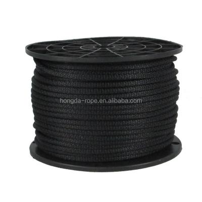 China 5MM Lightweight High Quality Cavity Polyethylene PE Knitting Braided Rope For Sale for sale