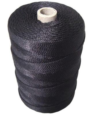 China High tensile 210d black nylon fishing net fishing twine for fishing net for sale