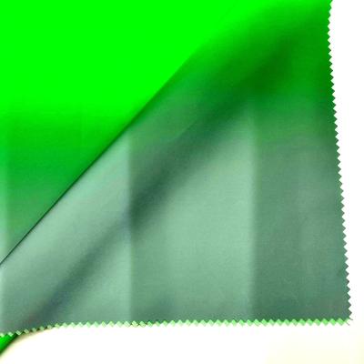 Cina Reflective Progressive Fabric 2020New Memory Change Glossy And Waterproof 100%Polyester Fabric For Duck Down Jackets in vendita