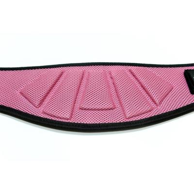 China Powerlifting belt with single layer of high-density high-quality real leather for sale