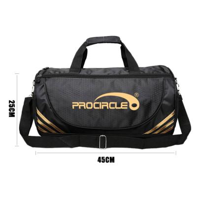 China Waterproof Adjustable Durable Travel Bag With Shoe Compartment Gym Sports Bag for sale