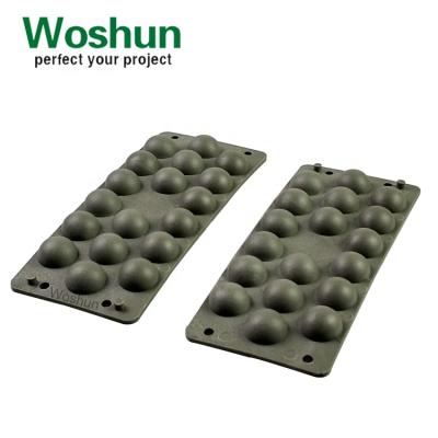 China Color: Gray Plastic Gray Bubble Panel pads spacers with hollow bubbles for sale