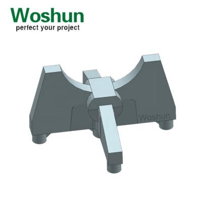 China Concrete Form USA Hot Sale Improve Price BDC Rebar Bottom Deck Chair Plastic Spacer For Construction Concrete Cover for sale