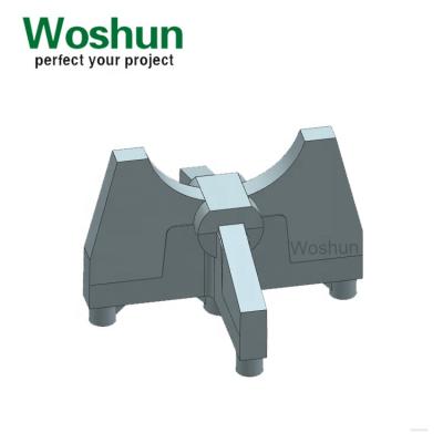 China Rebar Spacer Woshun Manufacturer Factory Price Premium Quality Construction Plastic Rebar Chair Concrete Spacer For #3-#10 Rebar for sale