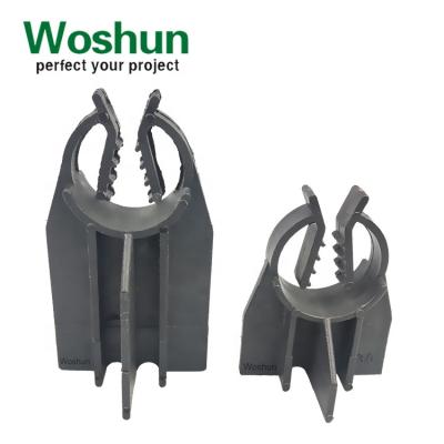 China High Quality Construction Lower Prices Concrete Rebar Clip Spacer Plastic Chair For Construction Precast Accessory for sale