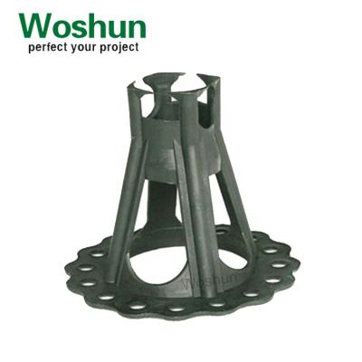 China Factory Wholesale Modern High Quality Construction Concrete Rebar Chair Plastic Spacer For Precast Accessory for sale