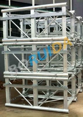 China Painted SC320 Cage Hoists / Builder Hoist With 3.2tons And CE Approved en venta