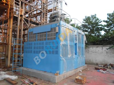 China Double Cage Frequency Rack And Pinion Material Hoisting Equipment CH3200 for sale