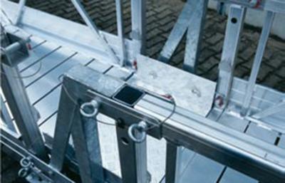 Κίνα Durable and Safety Steel Rope Suspended Platform For Building Facade / Glass Cleaning προς πώληση