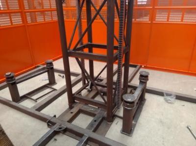 Chine Custom Size Construction Hoist Elevator With Multiple Choices Of Doors à vendre