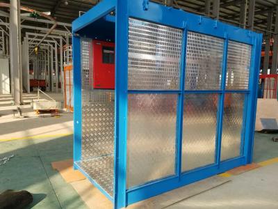 China 118kg Mast Construction Lifts, 8 Rack Modulus 54m Elevator for Airport Built - up for sale