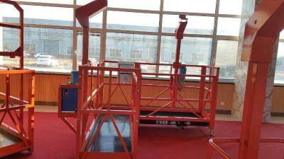 China ZLP800 Steel Rope Suspended Platform / Aluminium Access Platforms CE Certificated for sale