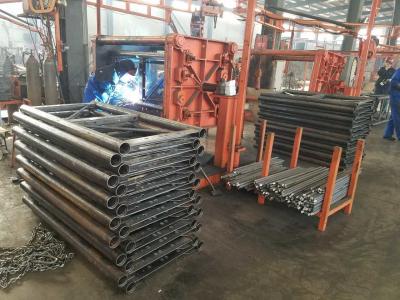 China 2 Tonnen 60m Orange gemalte Zahnstangentrieb-Hebemaschine, materielles Hebezeug zu verkaufen