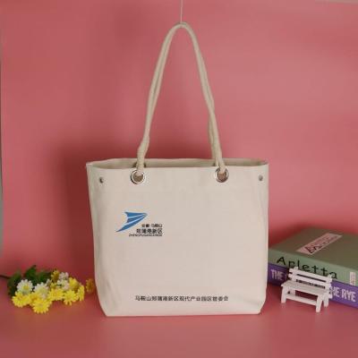 China Eco-friendly colorful material tote bag with logo printing, rope handle tote bag for school for sale