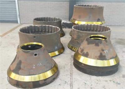 China High manganese steel cone rock crusher parts manufacturer and suppliers for sale