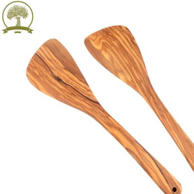 China Viable Olivewood Made Thin Pancake Turner Left And Right Hand Employed Nice Radin Hand Made High Strength for sale