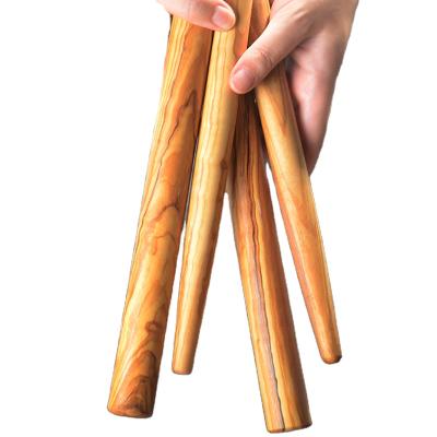 China Disposable Olive Wooden Rolling Pin Kitchen Style Kitchen Baking Tools Baking Accessories Open Fondant Dough Baking Roller for sale