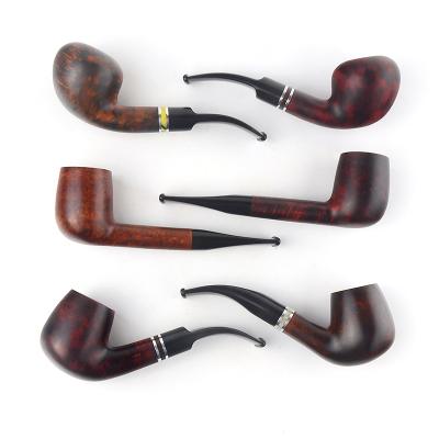 China Briar Pipe Smooth Finished 9mm Smoking Filter Olive Series Pipe Shape #ALW Special Offer Occasional Free Shipping for sale