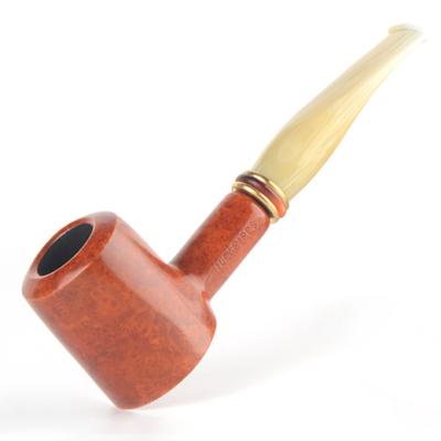 China Briar Pipe Smooth Finished 9mm Smoking Casual Filter Tuscan Series #TSCA-M for sale