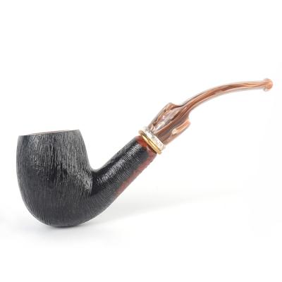 China Casual Tobacco Pipe Pitched 9mm Outer Filter Tuscan Series #TSCA-O for sale