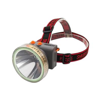 China With Fishing Nut ABS Waterproof Rechargeable Led Head Torch Light, Diving Searching Headlight LED Head Lamp for sale