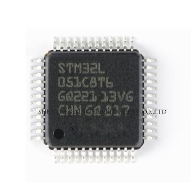 China Original Genuine STM32L051C8T6 LQFP-48 ARM Cortex-M0+ 32-Bit Microcontroller MCU STM32L051C8T6 for sale