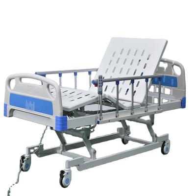 China Multifunctional medical bed electric three-shake lifting bed hospital bed nursing home manufacturer customized for sale