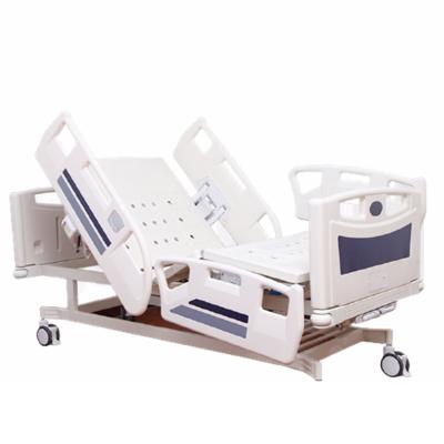 China Manual Crank Hospital Bed 2 Iron Medical Bed For Patient Bed And Nursing Home Clinic for sale