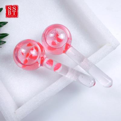 China Flower Personal Antifreeze Gel Care Wrinkle Remover SSBT Beauty Facial Roller for sale